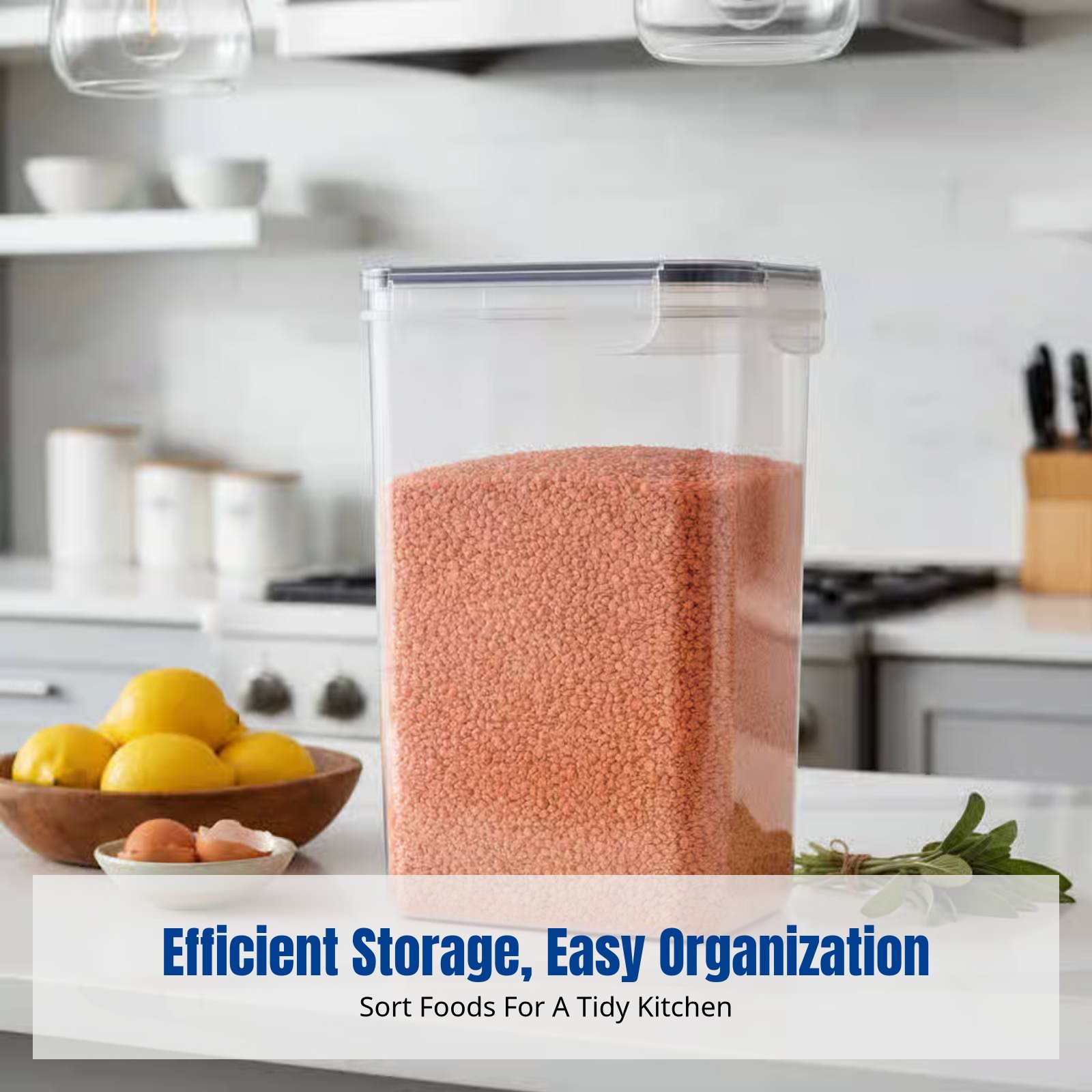 Food Storage In The Kitchen - Набор герметичных контейнеров для хранения продуктов,