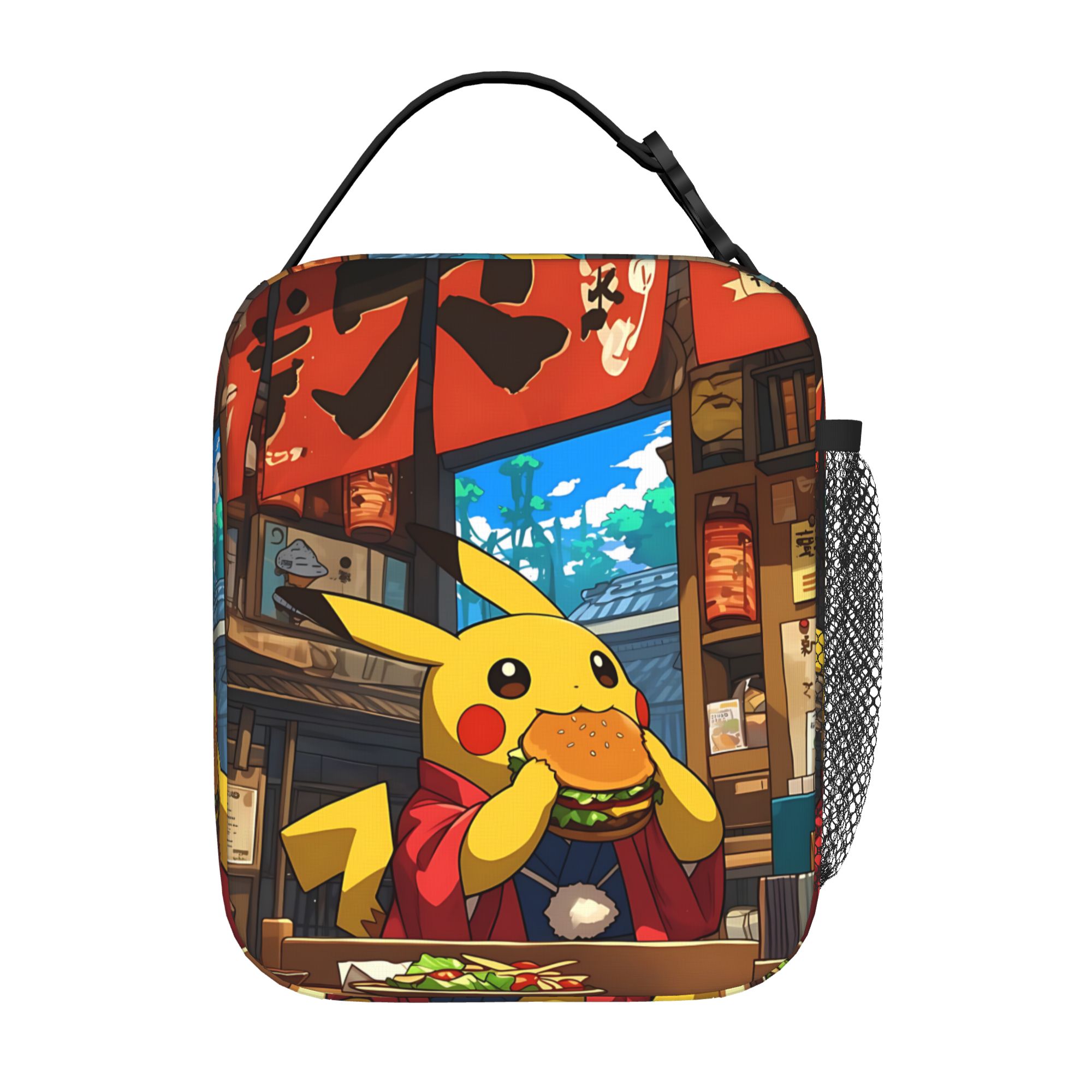 Food Storage Keep Warm - Термоизоляционная сумка для обеда Pokemon большой