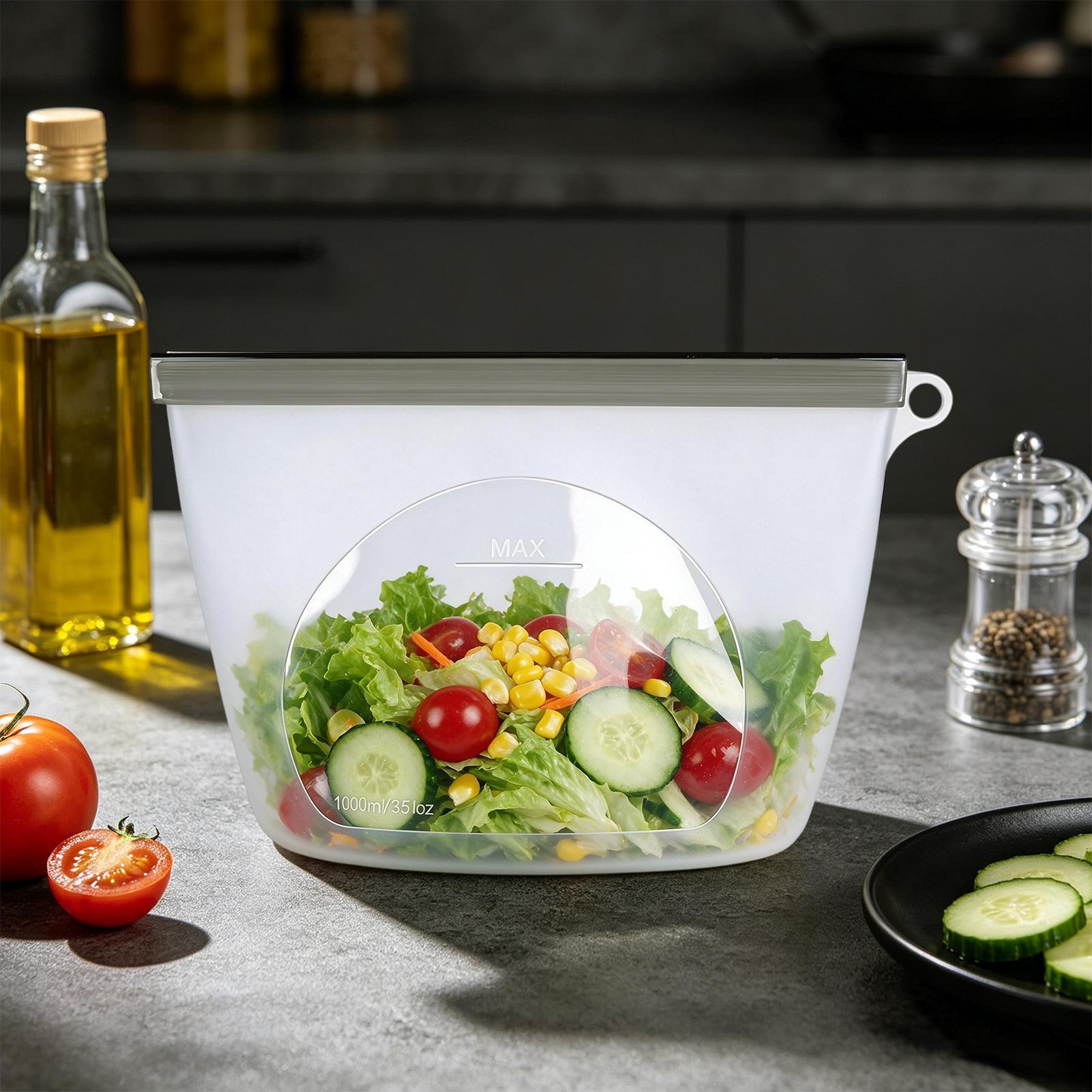 Ziploc Food Storage - Многоразовые пакеты для хранения продуктов, герметичные,