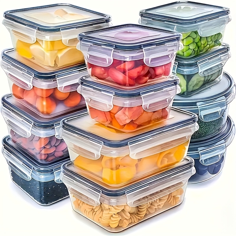 Food Storage Organiser - Набор из 8 предметов: 4 контейнера