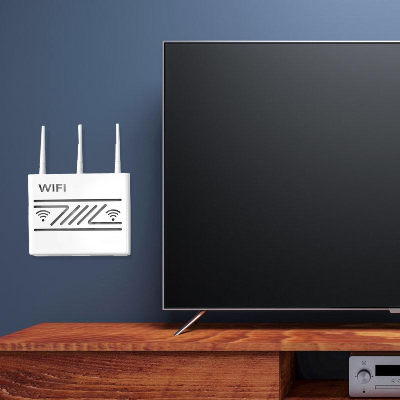 Food Storage Management - Белый настенный органайзер для хранения Wi-Fi
