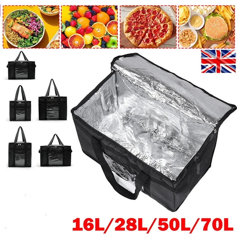 Food Storage Keep Warm - Изолированная термосумка 16л-70л, большая сумка-холодильник для