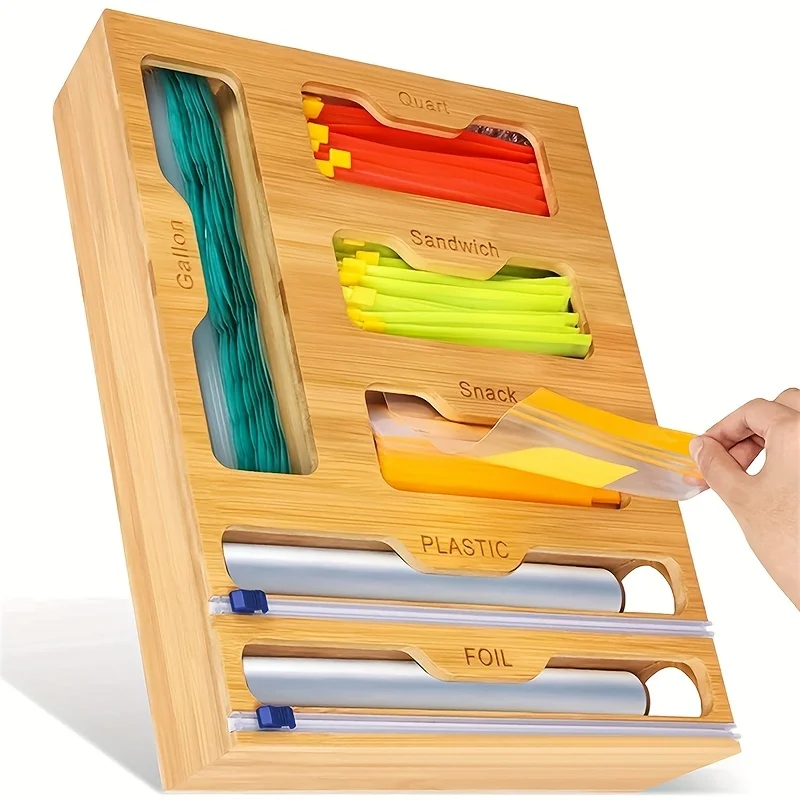 Food Storage Organiser - Кухонная полка для хранения, диспенсер для