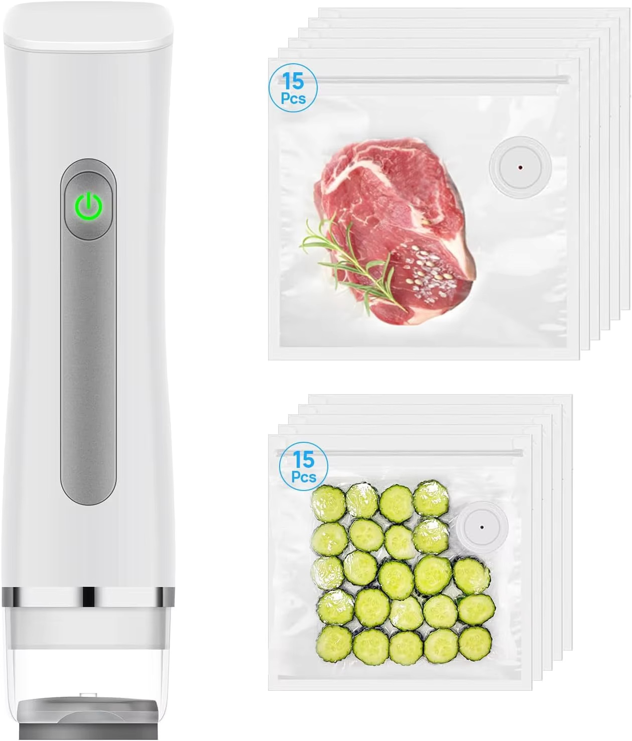 Food Storage Machine - Вакуумный упаковщик для продуктов с прозрачным