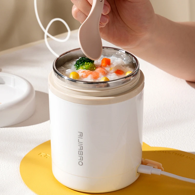 Food Storage Tupperware - 600 мл USB электрический нагревательный ланч-бокс