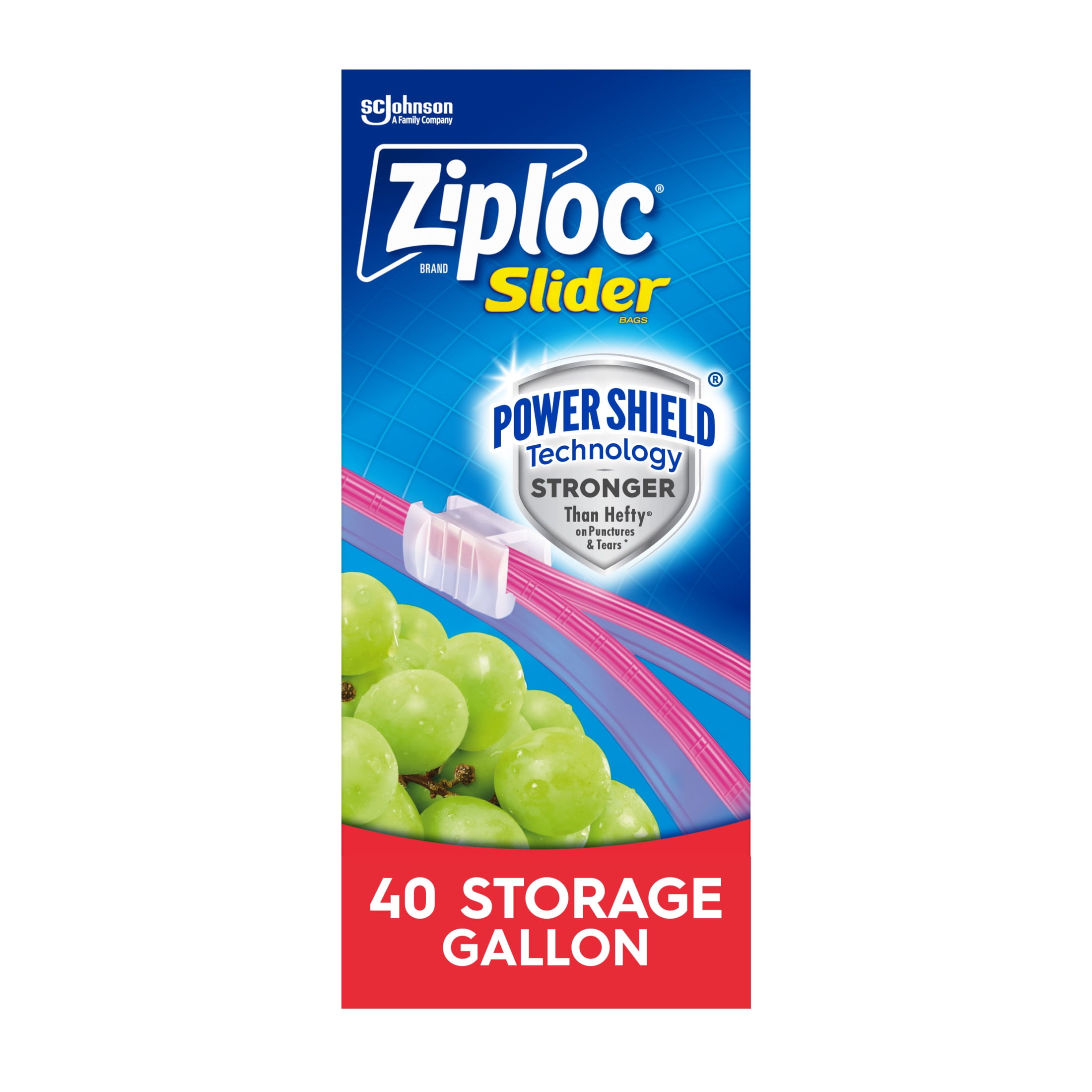 Food Storage Ziploc - Пакеты для хранения продуктов Ziploc Gallon