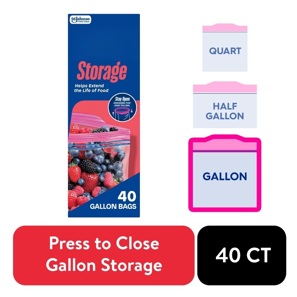 Пакеты для хранения продуктов  – обзор и цена Food Storage Ziploc