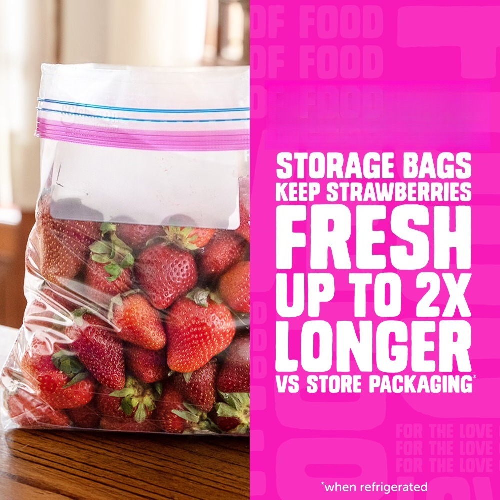 Пакеты для хранения продуктов  – обзор и цена Food Storage Ziploc
