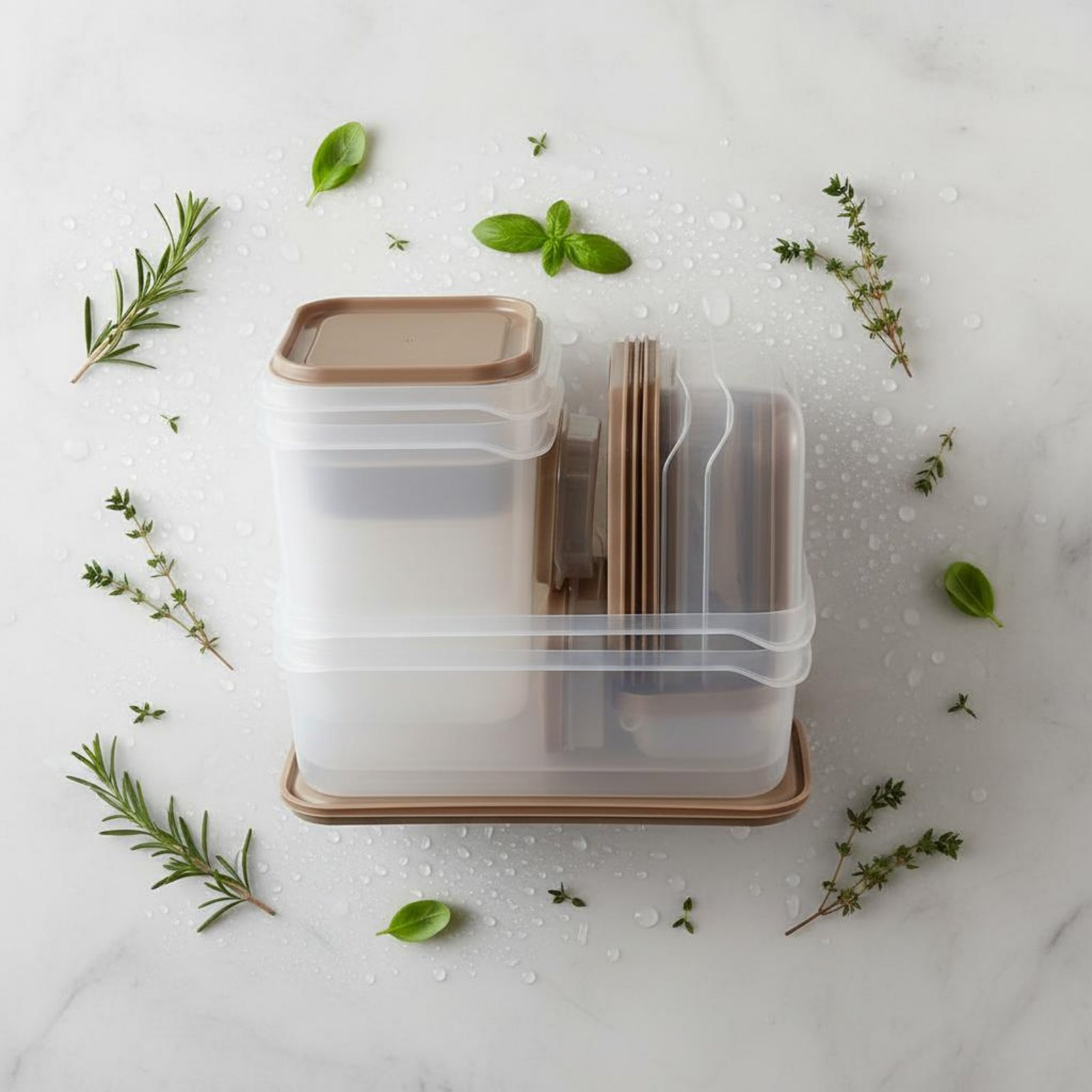 Набор из 17 герметичных пласти – обзор и цена Food Storage Plastic Containers With Lids