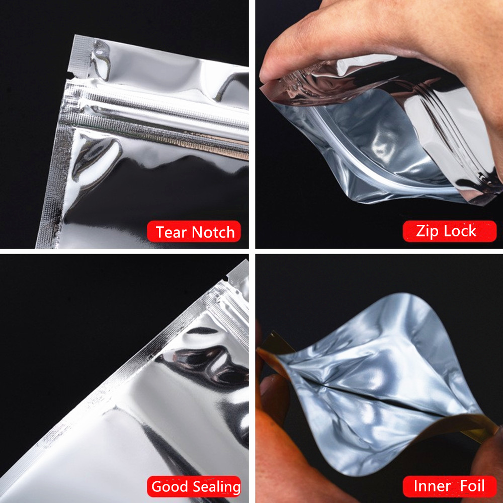 Блестящие серебристые пакеты с – обзор и цена Ziploc Food Storage