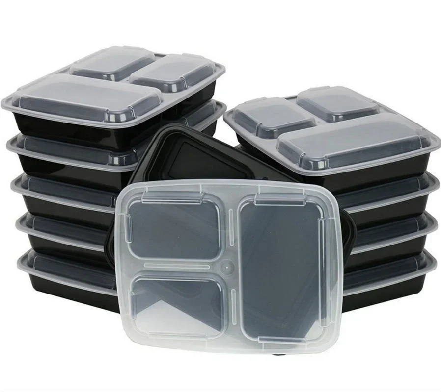 7 упаковок, 3-х отделений, кон – обзор и цена Food Storage Stackable Containers