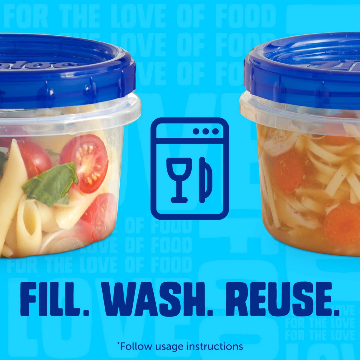 Контейнеры для хранения продук – обзор и цена Food Storage Ziploc