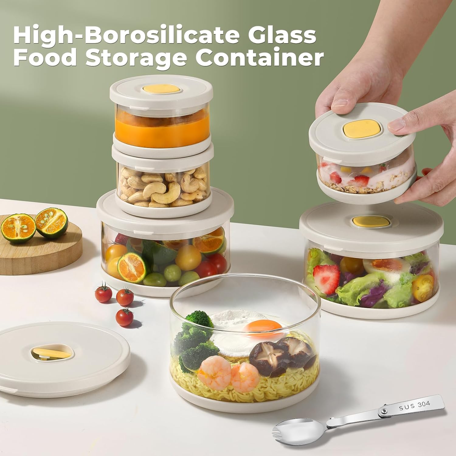 Набор стеклянных посуды, герме – обзор и цена Food Storage Tupperware