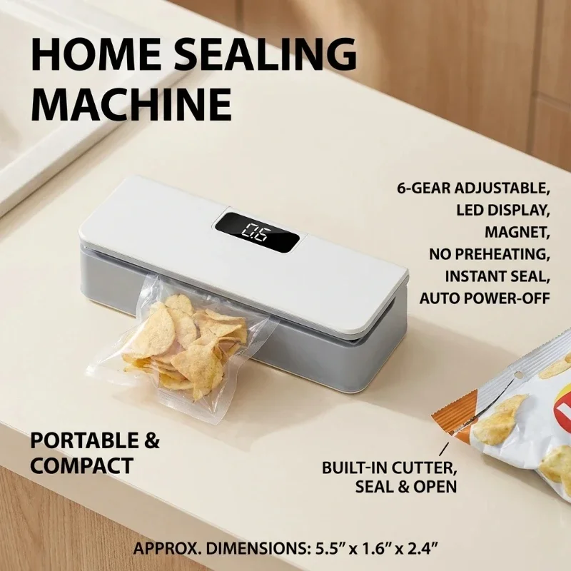 Мини-термозапайщик для пластик – обзор и цена Food Storage Machine