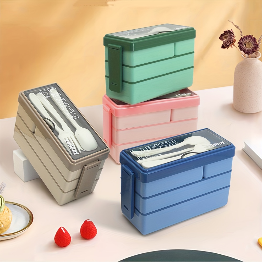 1450 мл бенто ланч-бокс большо – обзор и цена Food Storage Stackable Containers