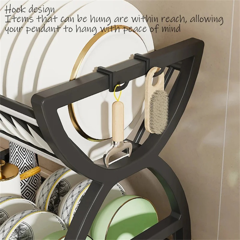 Двухуровневая сушилка для посу – обзор и цена Food Storage Organiser