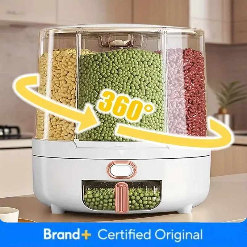6 отделений 360 °   Вращающийс – обзор и цена Food Storage In Pantry