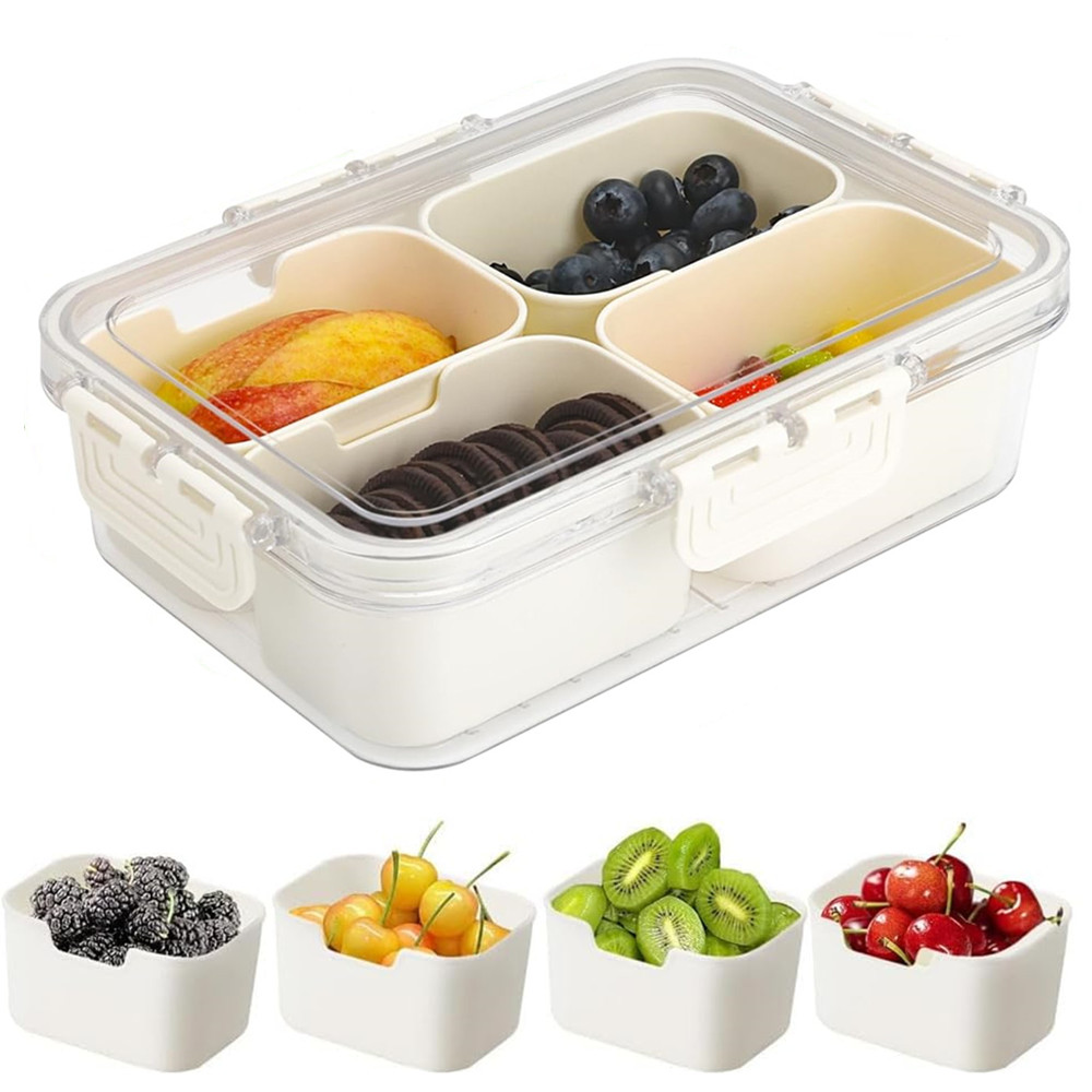 Портативный контейнер для еды, – обзор и цена Food Storage Plastic Containers With Lids