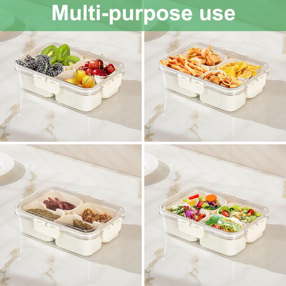 Портативный контейнер для еды, – обзор и цена Food Storage Plastic Containers With Lids