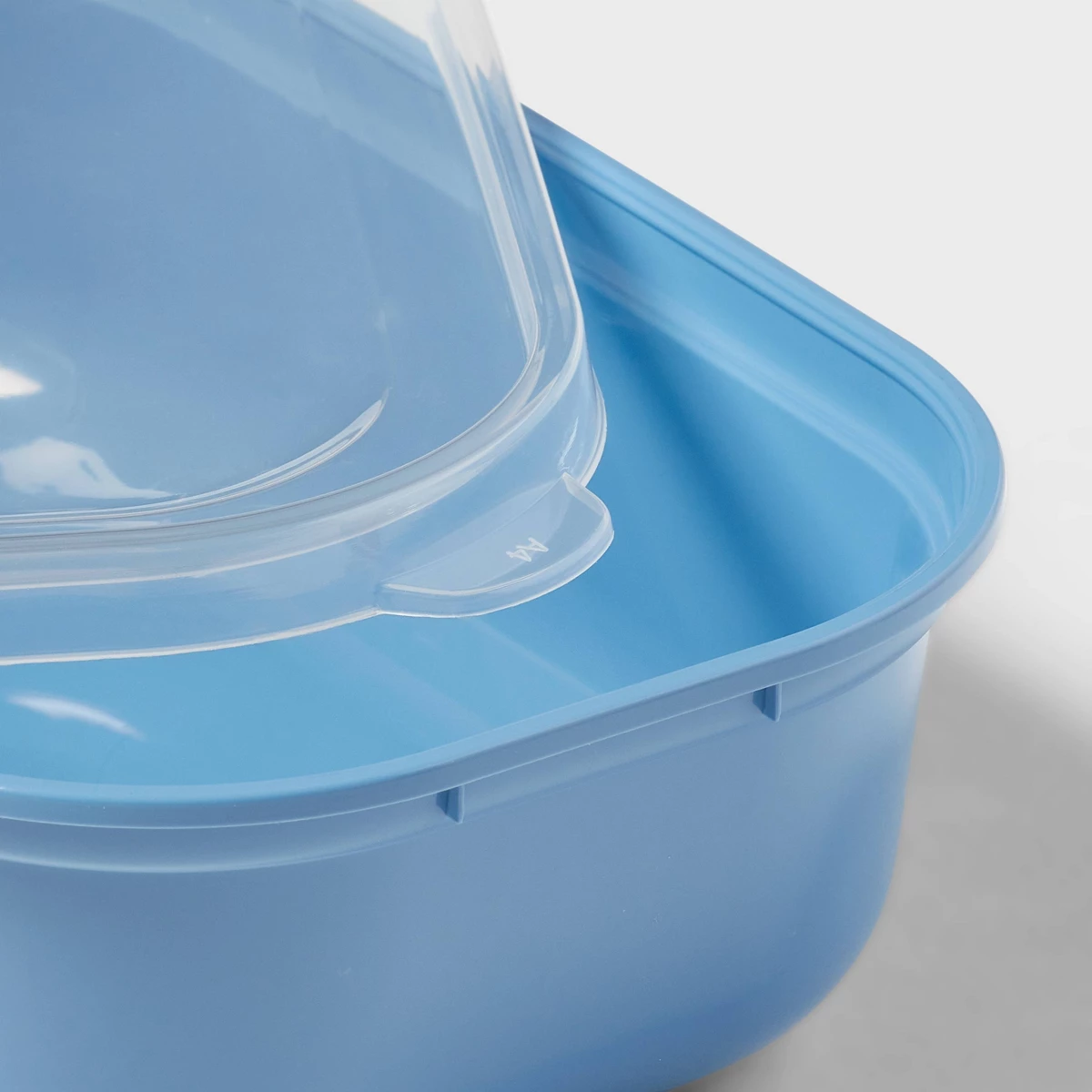 Новые синие пластиковые контей – обзор и цена Food Storage Stackable Containers
