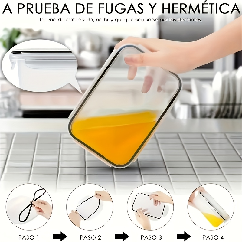 Набор из 8 предметов: 4 контей – обзор и цена Food Storage Organiser