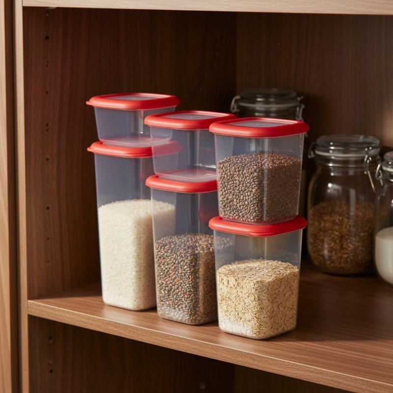 Набор из 6 герметичных контейн – обзор и цена Food Storage Stackable Containers