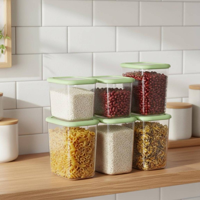 Набор из 6 герметичных контейн – обзор и цена Food Storage Stackable Containers