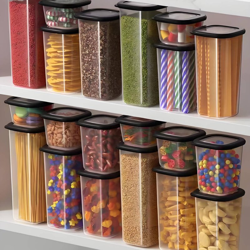 Набор из 6 герметичных контейн – обзор и цена Food Storage Stackable Containers