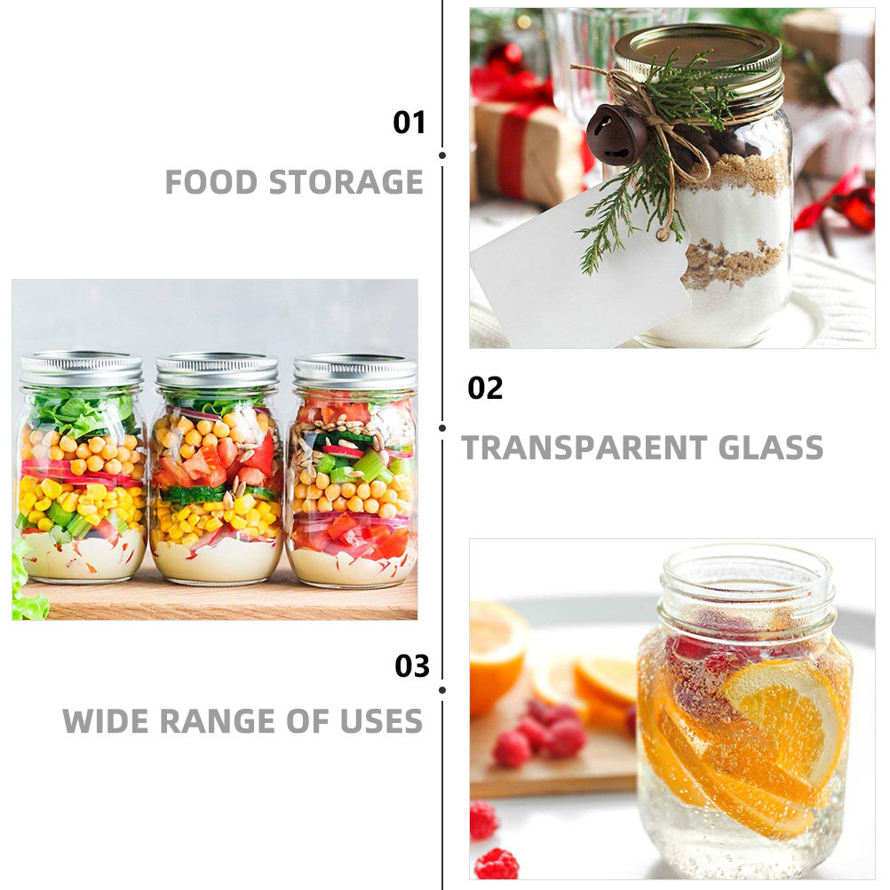 Набор из 6 прозрачных круглых  – обзор и цена Food Storage In The Kitchen