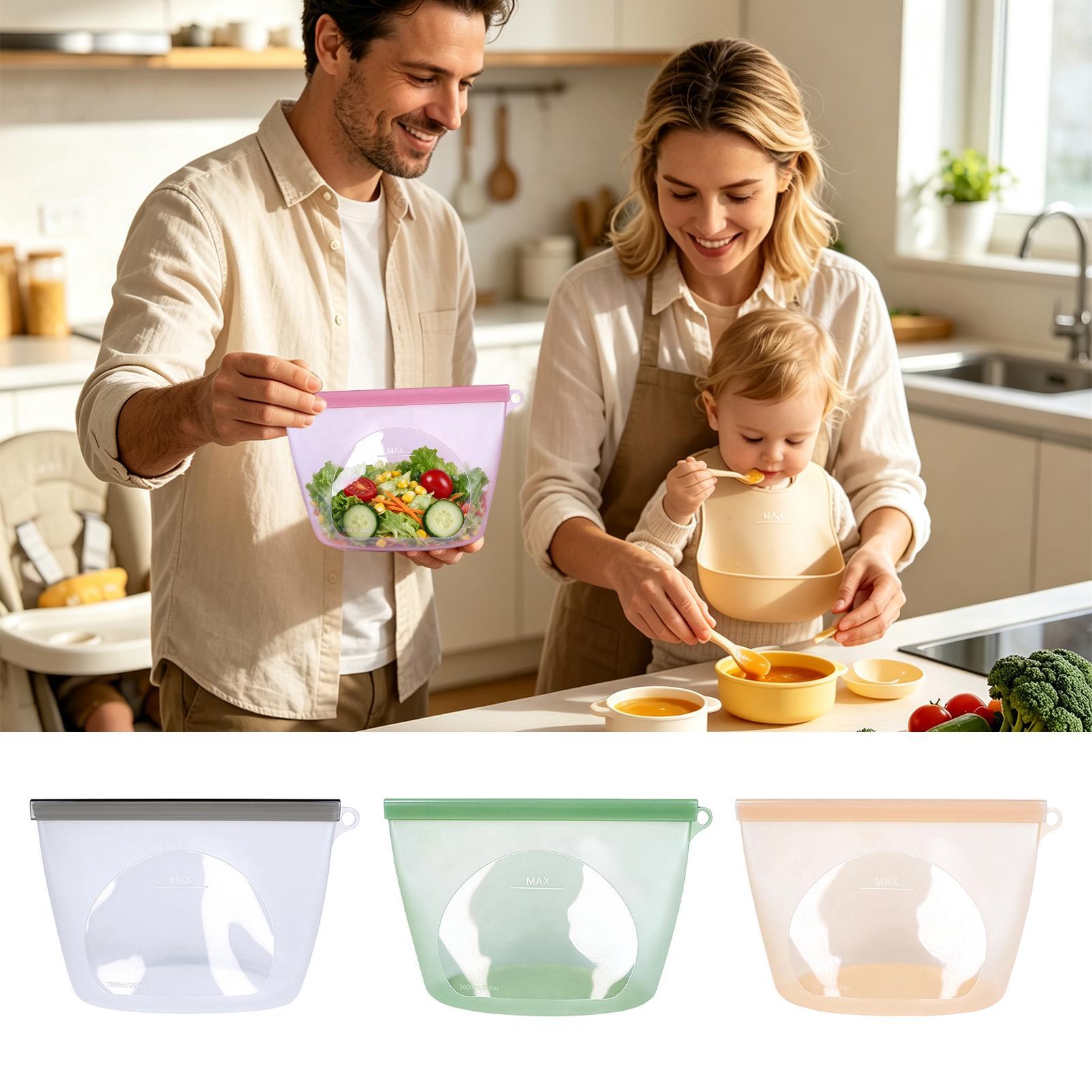 Силиконовые пакеты для хранени – обзор и цена Food Storage Ziploc