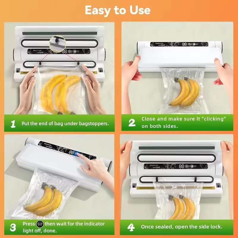 Вакуумный упаковщик для продук – обзор и цена Food Storage Machine