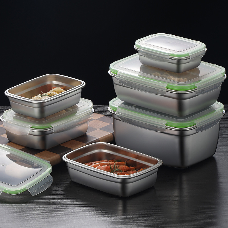 Набор ланч-боксов из нержавеющ – обзор и цена Food Storage Plastic Containers With Lids