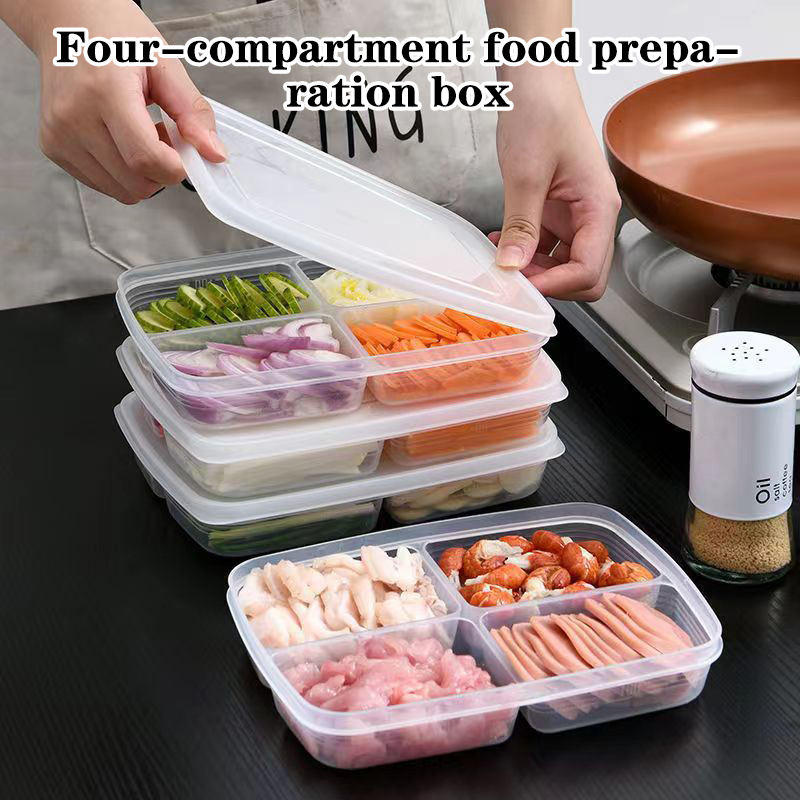 Новый портативный пластиковый  – обзор и цена Food Storage Plastic Containers With Lids