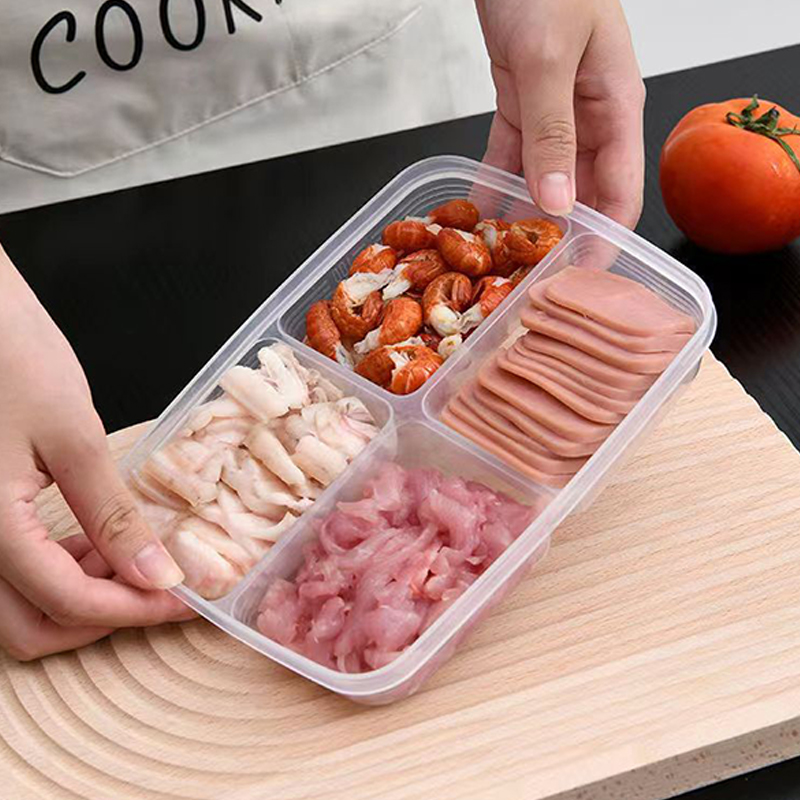 Новый портативный пластиковый  – обзор и цена Food Storage Plastic Containers With Lids