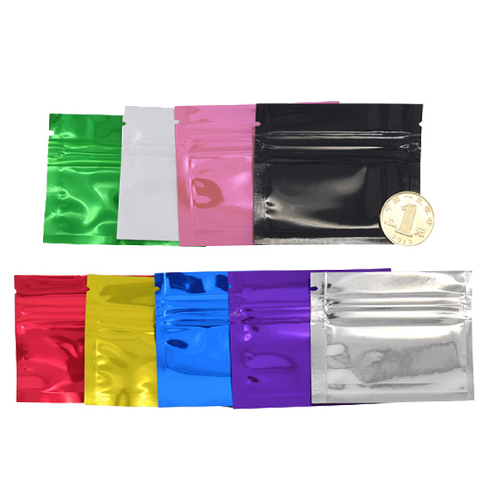 100 шт красочные глянцевые Алю – обзор и цена Ziploc Food Storage