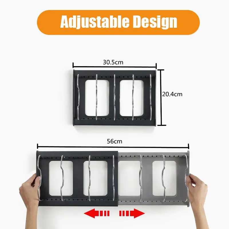 Расширяемая стойка для хранени – обзор и цена Food Storage Organiser