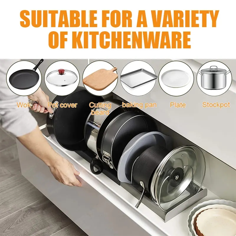 Расширяемая стойка для хранени – обзор и цена Food Storage Organiser