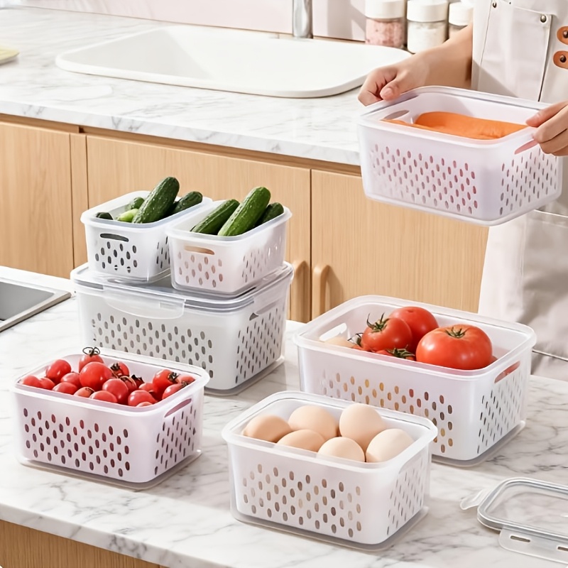 Набор из 4 герметичных контейн – обзор и цена Food Storage Stackable Containers