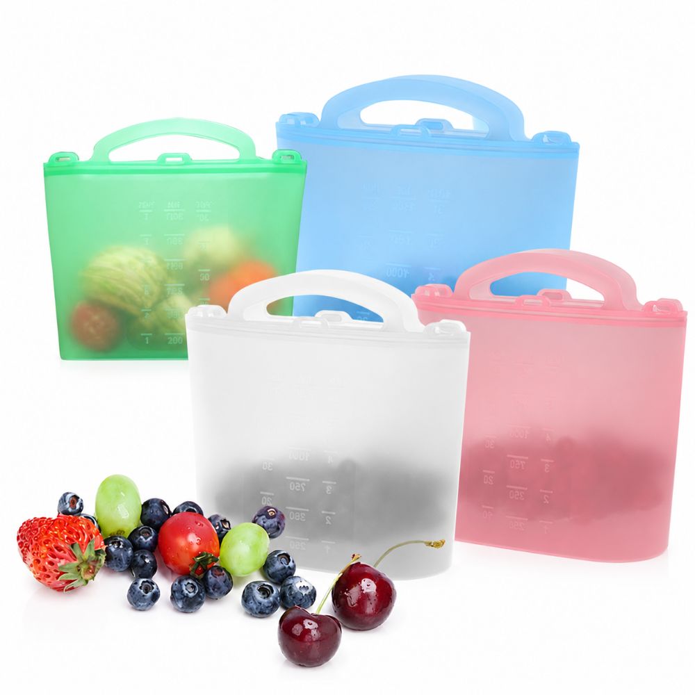 Многоразовые силиконовые пакет – обзор и цена Food Storage Ziploc