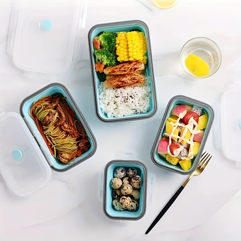 1/4 шт. складной силиконовый к – обзор и цена Food Storage Tupperware