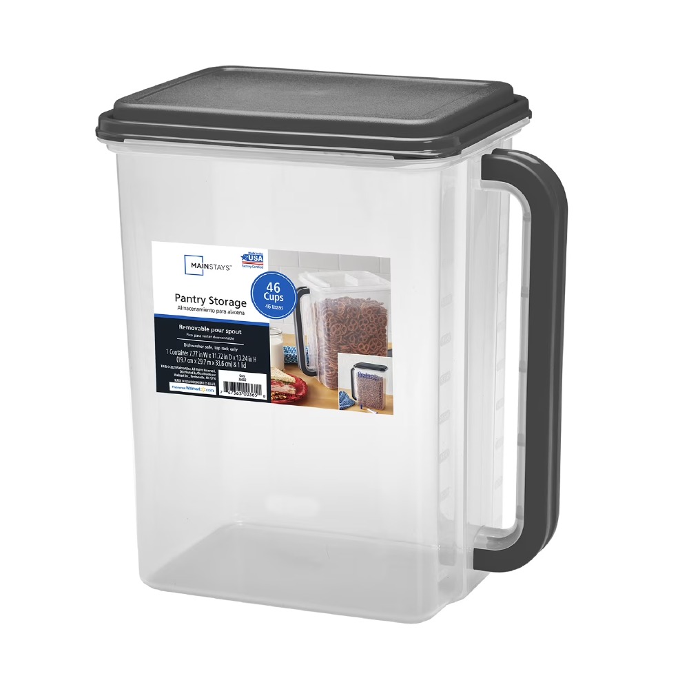 Большой пластиковый контейнер  – обзор и цена Food Storage In Pantry