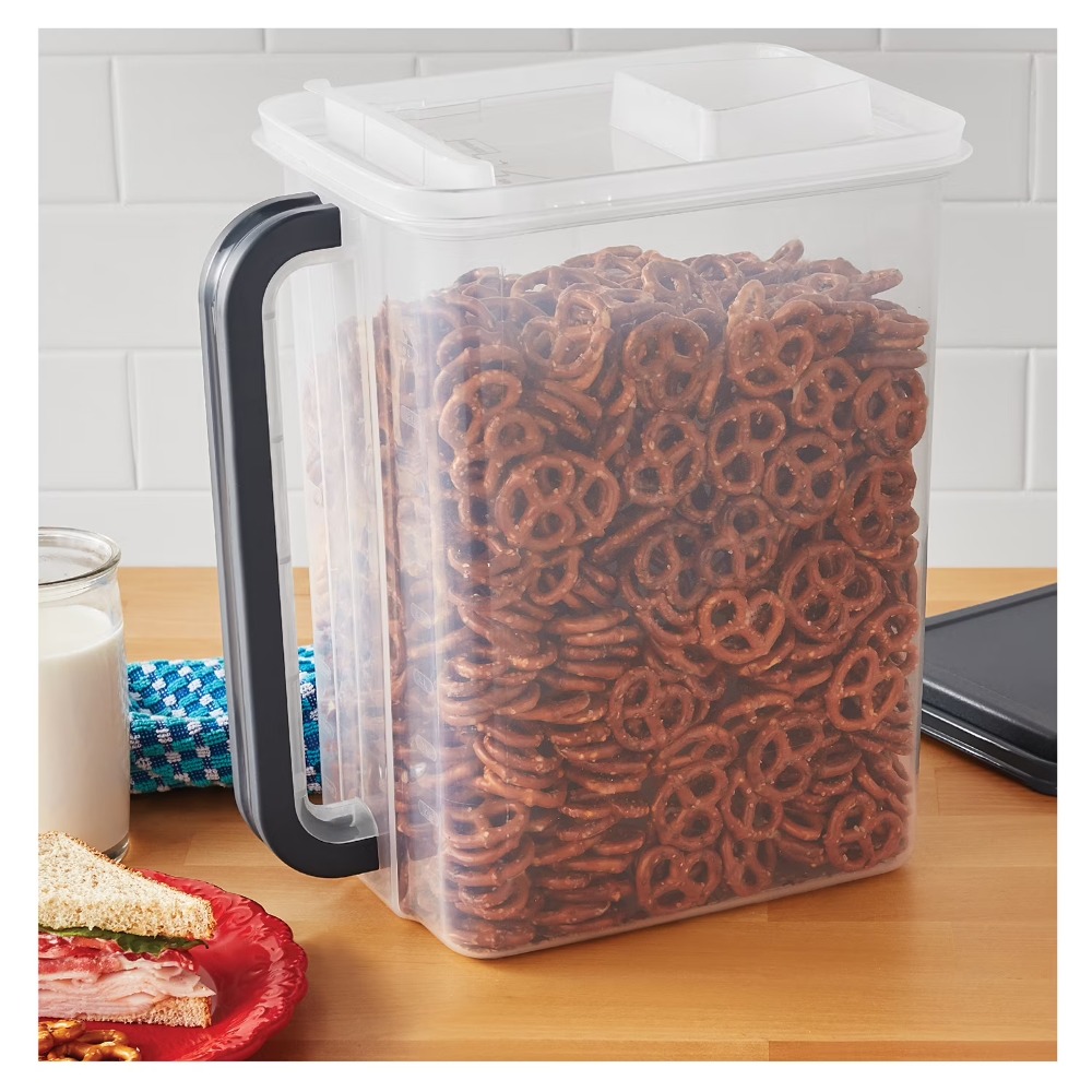 Большой пластиковый контейнер  – обзор и цена Food Storage In Pantry