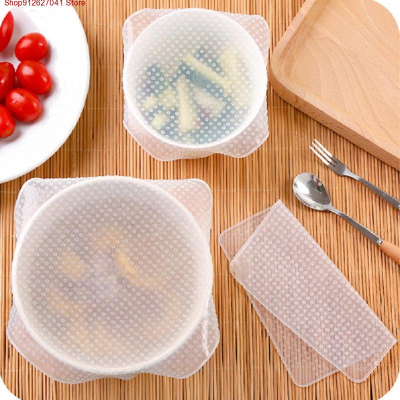 Набор из 4 многоразовых силико – обзор и цена Food Storage Variety Pack